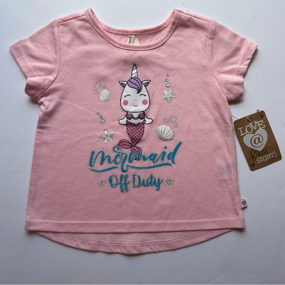 NWT Girls Short Sleeve Shirt